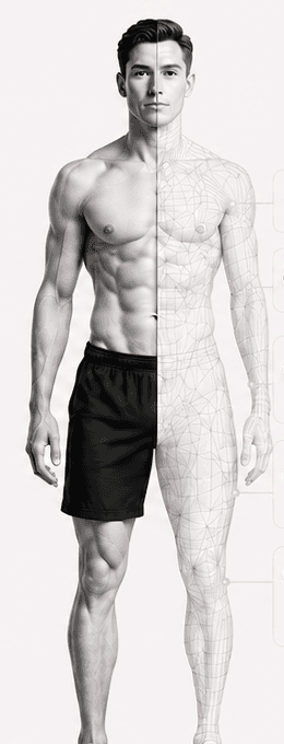 Diagnostic visualization of Alex's biomarker profile